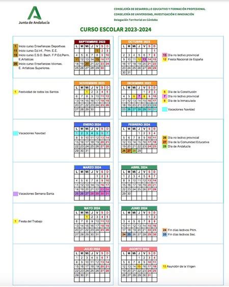 Calendario Escolar 2023 2024 Qué Día Empiezan Y Terminan Las Clases