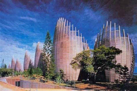 Centro Cultural Jean Marie Tjibaou Renzo Piano Responsive Grid Jean