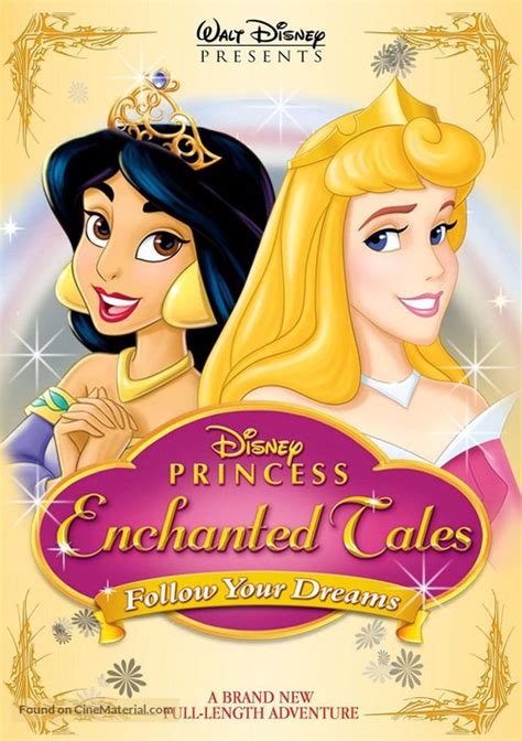 Disney Princess Enchanted Tales Follow Your Dreams 2007 Movie Poster