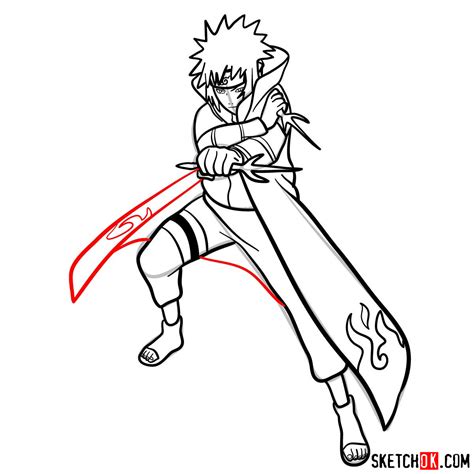 How To Draw Minato Namikaze From Naruto Anime Sketchok Easy Drawing
