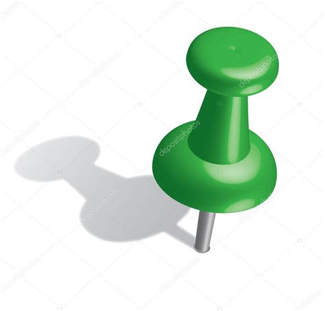 Push Pin 3d Stock Vector Image By ©leopolis 8752962