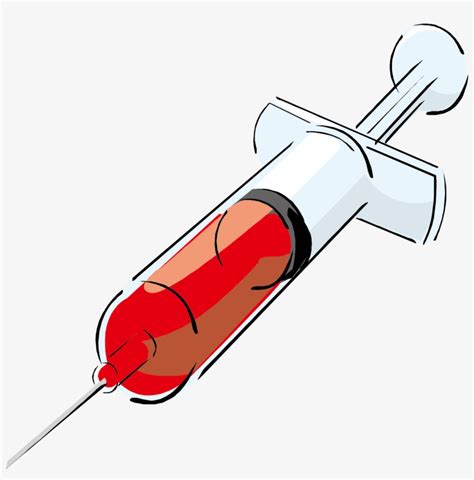 Clip Art Cartoon Syringe Clipart Arterial Blood Gas Clip Art Free