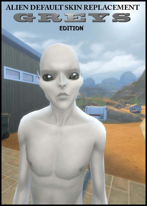 Grey Alien Skin And Eyes By Tanja1986 At Select A Sites Sims 4
