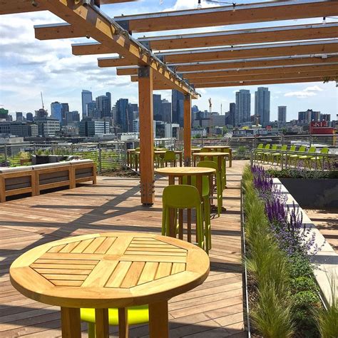 Facebook Headquarters Seattle Roof Top Garden Berger Partnership