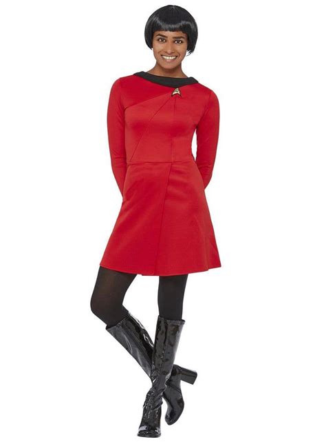 Uhura Red Star Trek Costume Womens Red Star Trek Costume Dress
