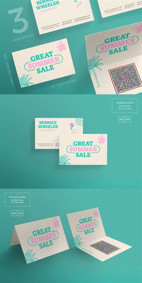 Get personalized business cards or make your own from scratch! Business Cards | Great Summer (With images) | High quality ...