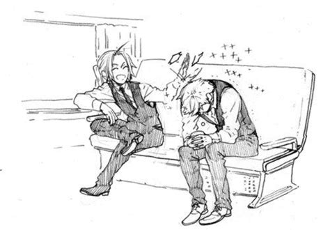 Edward Elric Teasing Alfons Heiderich Fullmetal Alchemist Brotherhood