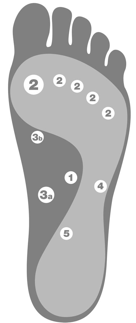 Pressure Point Pressing Foot Chart Pressing Melt Method Foot Chart
