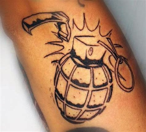 Grenade Tattoos Designs Ideas And Meaning Tattoos For You