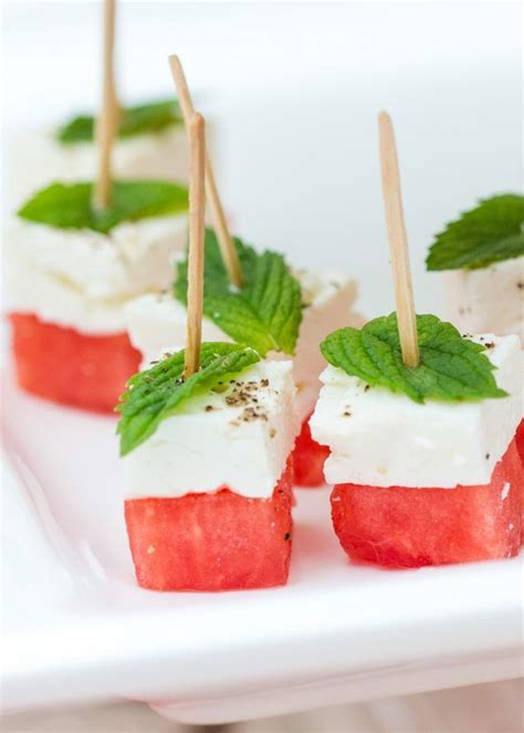 The Perfect Summer Appetizer These Watermelon Feta Skewers Are