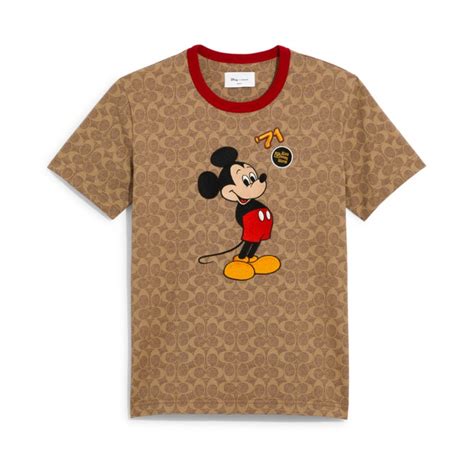 Disney X Coach T Shirt Mickey Pour Femmes Shopdisney