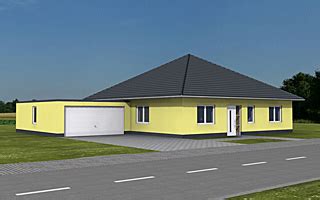 Haus bauen bungalow einfamilienhaus in eigenleistung neubau. Bungalow 131 Zeltdach Garage Einfamilienhaus Neubau ...