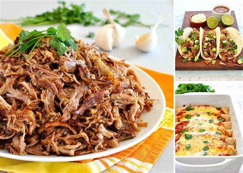 Pork Carnitas Mexican Slow Cooker Pulled Pork