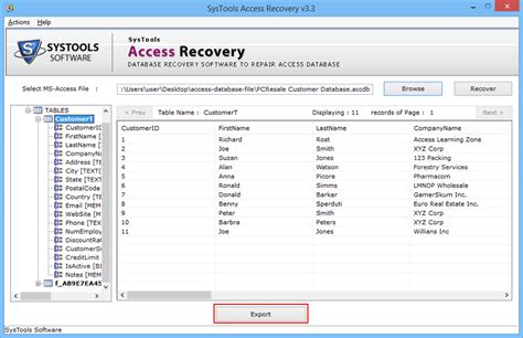 Accdb Viewer Tool Open Access Database Files 2016 13 10 07 03