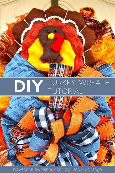 Diy Turkey Wreath Tutorial