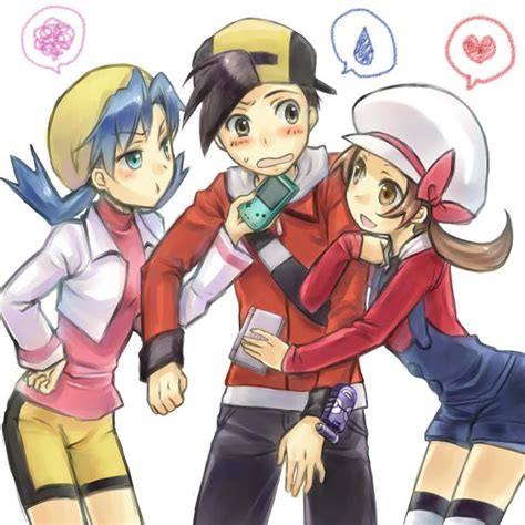 Ethan Lyra And Kris Pokemon And 2 More Drawn By Jiroichi Danbooru