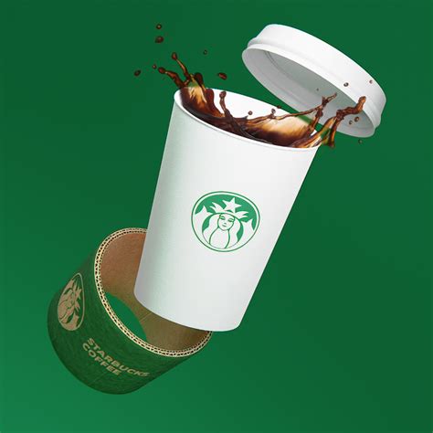 Starbucks Minimal Logo Redesign On Behance