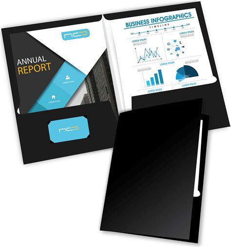 Buy New Generation 2 Pocket Presentation Folderportfolio Heavy Duty