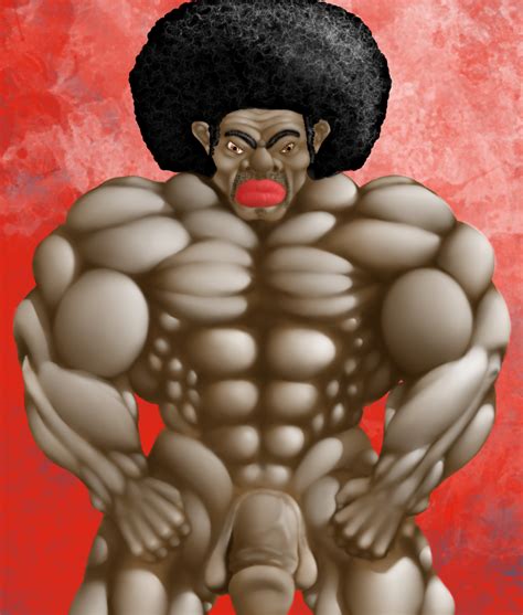 Rule 34 Afro Balls Bara Bbc Big Lips Black Hair Brown Eyes Brown Skin