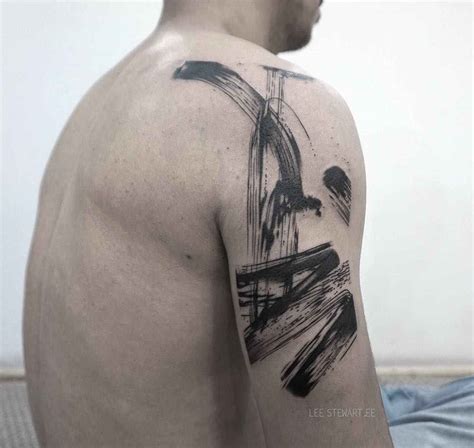 Lee Stewarts Brushstroke Tattoos Inkppl