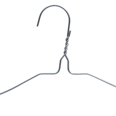 Mild Steel Silver 10 Gauge Garment Wire Hanger For Hanging Clothes