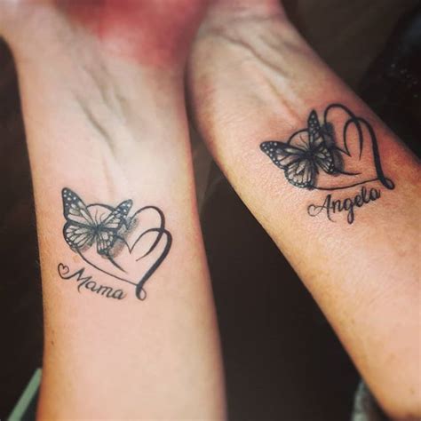 60 Unique Mother Daughter Tattoos That Will Catch Your Eye Meanings