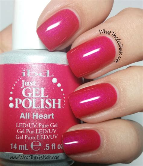 4 Pink Ibd Just Gel Nail Polish Colors