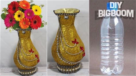 How To Make Flower Vase With Plastic Bottle New Idea 2018 Dbb