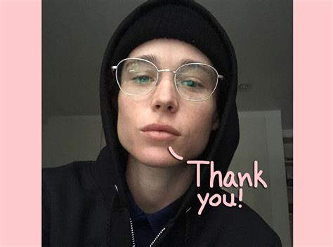 Elliot Page Returns To Instagram Thanking Fans For Support Since