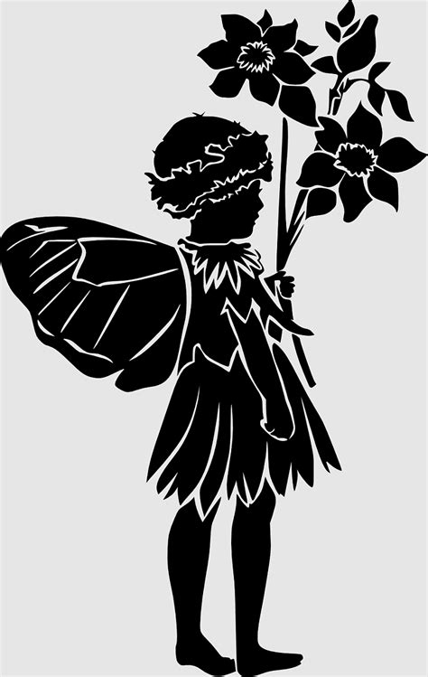 Flower Fairies Vinyl Group Mural Wall Decal Decorative Arts Moths