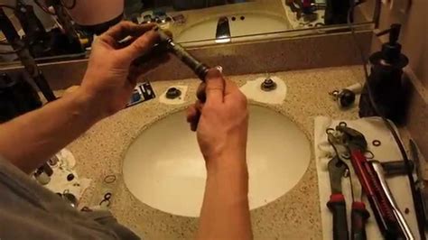 How To Fix Your Leaky Bathroom Faucet - Leaky Bathroom Sink - YouTube