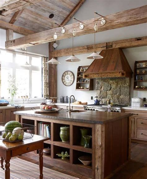10 Farmhouse Rustic Kitchen Ideas