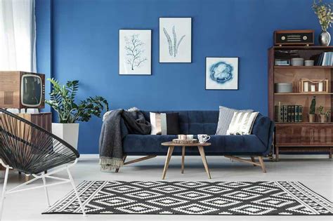 27 Navy And Dark Blue Living Room Ideas Home Decor Bliss