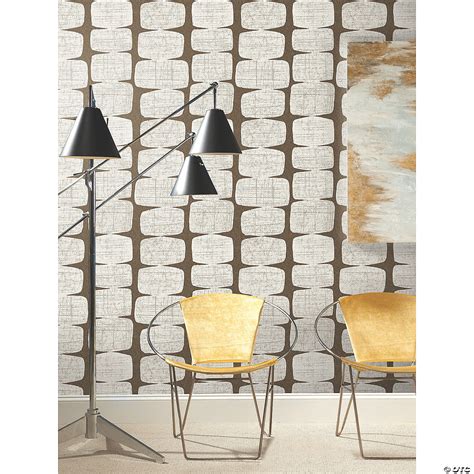 Roommates Persian Ikat Peel And Stick Wallpaper Grey Oriental Trading