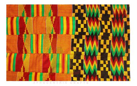 Kente Handwoven Cloth Asante Ghana African Art Ashanti Textile Etsy