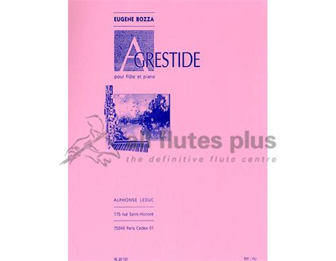 Bozza Agrestide Flute And Piano