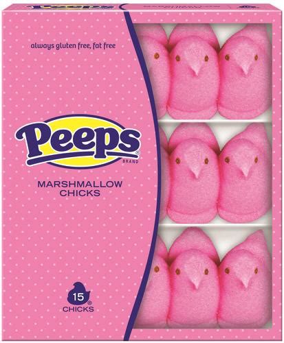 Peeps Pink Marshmallow Chicks 16 Count At Menards