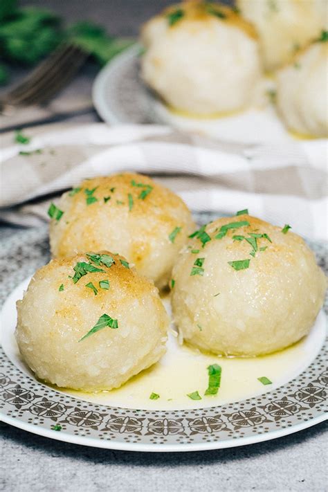 German Potato Dumplings Balls Kartoffelkloesse Cooking The Globe