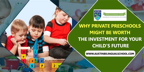 Why Private Preschools Might Be Worth For Your Childs Future