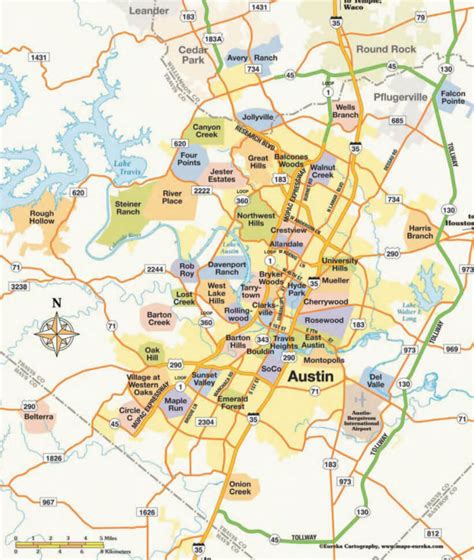 Austin Texas Map