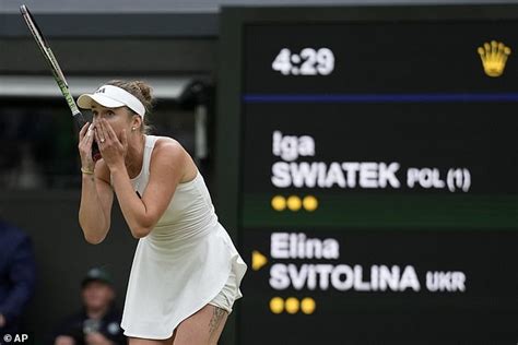 Elina Svitolina Dedicates Her Quarter Final Win To Those Back In