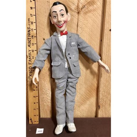 Pee Wee Herman Pull String Talking Doll 18in