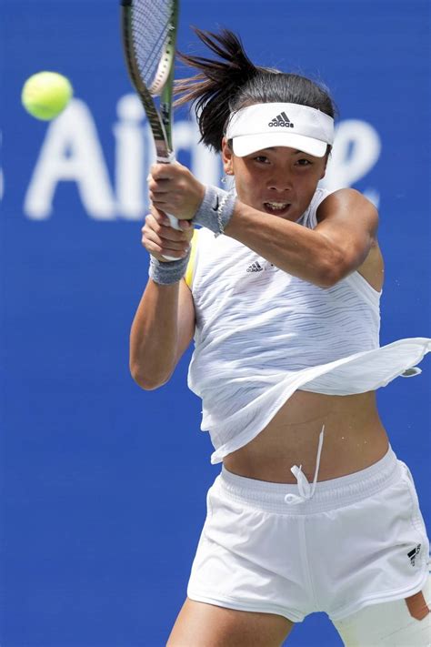 Feature Yuan Yue China S Rising Tennis Star Xinhua Line Today