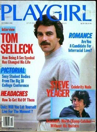 Playgirl Magazine Issue Dated October Tom Selleck Pictorial Sexy