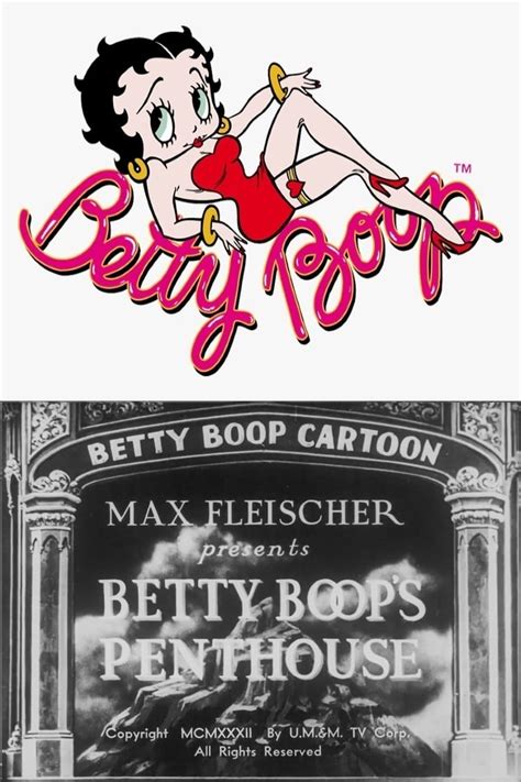 Betty Boops Penthouse 1933 Posters — The Movie Database Tmdb