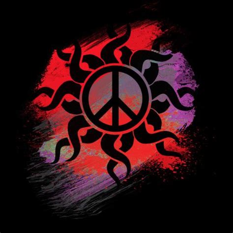 Cool Peace Sign With Paint Mens Perfect Tee By Ddtk Design By Humans