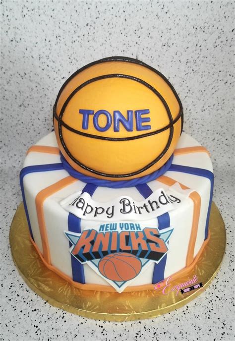 Ny Knicks Basketball Cake By Exquisite Décor And More Events Knicks