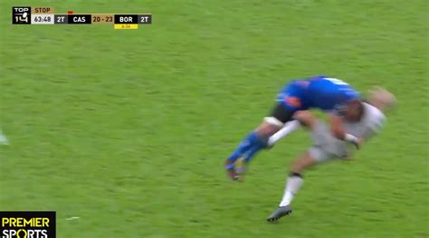 Top 14 El Criminal Tackle Que Repudia El Mundo Del Rugby Nexofin