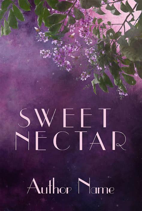 Sweet Nectar The Book Cover Designer