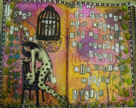 Crabtree Creations Dyan Reaveley In The House Art Journal Tutorial